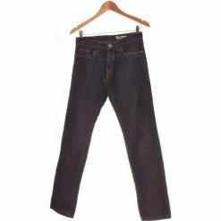 Bizzbee Jean Droit Femme 32 Couleur Bleu