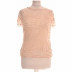 Bizzbee Top Manches Courtes 34 - T0 - Xs Couleur Rose
