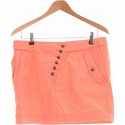 Bizzbee Jupe Courte 38 - T2 - M Couleur Rose