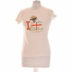 Bizzbee Top Manches Courtes 36 - T1 - S Couleur Beige