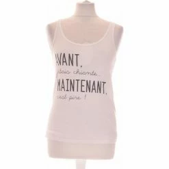 Bizzbee Débardeur 34 - T0 - Xs Couleur Blanc