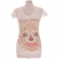 Bizzbee Top Manches Courtes 34 - T0 - Xs Couleur Blanc