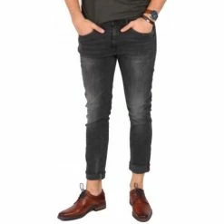 Blend Of America Jean homme slim noir délavé twister Couleur Noir