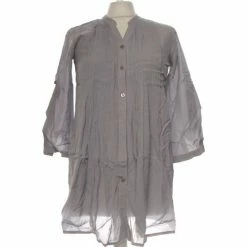 Bizzbee Chemise 34 - T0 - Xs Couleur Gris
