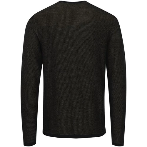 Blend Of America Pull coton col rond Couleur Noir 2 Blend Of America Pull coton col rond Couleur Noir – Image 2