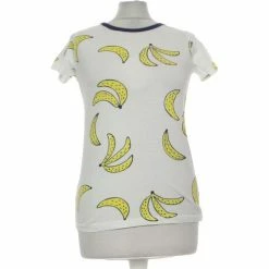 Bizzbee Top Manches Courtes 36 - T1 - S Couleur Blanc