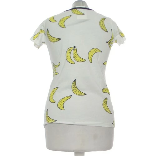 Bizzbee Top Manches Courtes 36 - T1 - S Couleur Blanc 2 Bizzbee Top Manches Courtes 36 - T1 - S Couleur Blanc – Image 2