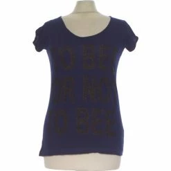 Bizzbee Top Manches Courtes 34 - T0 - Xs Couleur Bleu