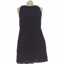 Bizzbee Robe Courte 36 - T1 - S Couleur Bleu