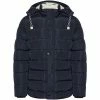 Blend Of America Doudoune matelassée à capuche Couleur Bleu marine