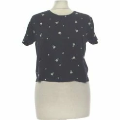 Bizzbee Top Manches Courtes 38 - T2 - M Couleur Bleu