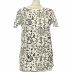 Bizzbee Top Manches Courtes 34 - T0 - Xs Couleur Blanc