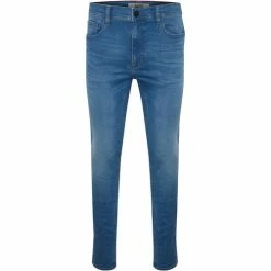 Blend Of America Jean coton slim Couleur Bleu