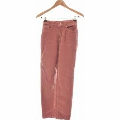 Bizzbee Pantalon Droit Femme 32 Couleur Rose