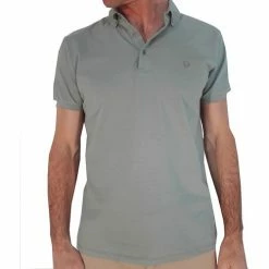 Benson&cherry Polo manche mc homme Benson&Cherry Ghost Vert Eau Couleur Vert
