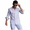 Benson&cherry CLASSIC CHEMISE ML - Blanc - 2XL Couleur Blanc