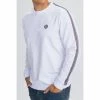Benson&cherry TRICOLORE SWEAT - Blanc - 2XL Couleur Blanc