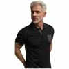 Benson&cherry POLO MC SIGNATURE - Noir - L Couleur Noir