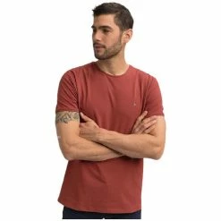 Benson&cherry T-SHIRT MC NOS - BRIQUE - XL Couleur BRIQUE