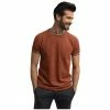 Benson&cherry T-SHIRT MC SIGNATURE - BRIQUE - M Couleur BRIQUE