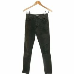 Bizzbee Pantalon Droit Femme 32 Couleur Gris