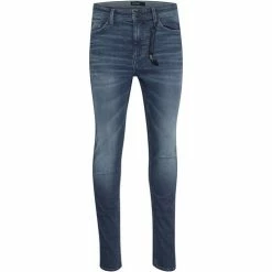 Blend Of America Jean coton skinny Couleur Bleu clair