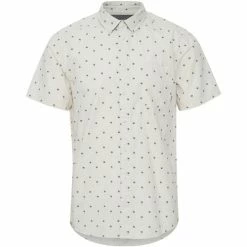 Blend Of America Chemise coton cintrée Couleur Écru