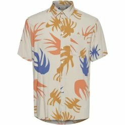 Blend Of America Chemises droite Couleur Beige orange bleu jaune