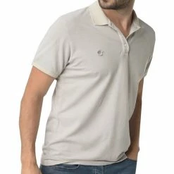 Benson&cherry Polo manche mc homme Benson&Cherry Giovan Beige Couleur Beige