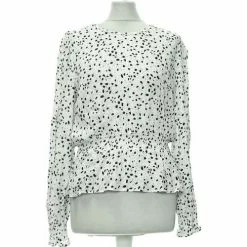Bizzbee Blouse 38 - T2 - M Couleur Blanc