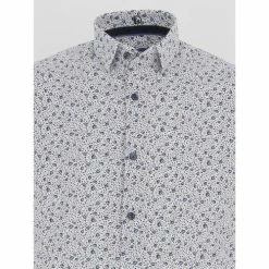 Benson&cherry Signature chemise mc Couleur Bleu marine -Blend Of America Soldes 23472717 500 C