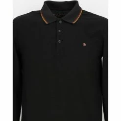 Benson&cherry Gaclong noir polo ml Couleur Noir -Blend Of America Soldes 23743272 500 C