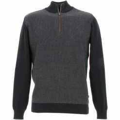 Benson&cherry Fraction nv pulls Couleur Bleu marine