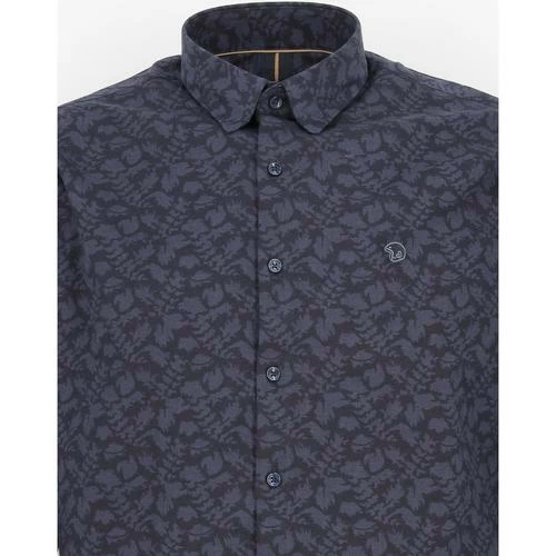 Benson&cherry Lovers marine chemise ml Couleur Bleu marine 3 Benson&cherry Lovers marine chemise ml Couleur Bleu marine – Image 3