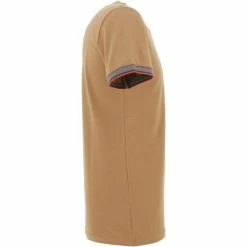 Benson&cherry Tabana camel classic t-shirt mc Couleur Camel -Blend Of America Soldes 24230313 500 C