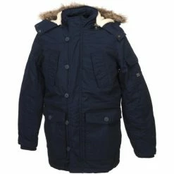 Blend Of America Carlito navy parka Couleur Bleu marine / bleu nuit