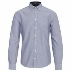 Blend Of America BHNAIL CHEMISE - MARINA BLUE - XL Couleur MARINA BLUE