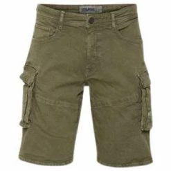 Blend Of America DENIM CARGO SHORTS - OLIVE NIGHT - L Couleur OLIVE NIGHT