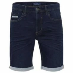 Blend Of America DENIM JOGG SHORTS - DENIM DARK BLUE - S Couleur DENIM DARK BLUE
